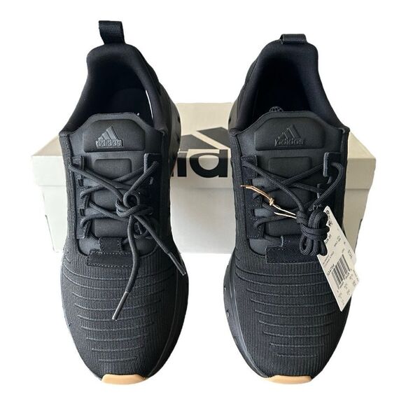 Adidas Swift Run 23 Men’s Running Shoe Core Black Black Gum IG4704 Size 11 - Picture 3 of 11